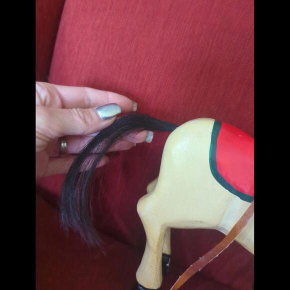 Handmade vintage horse - Picture 7 of 7